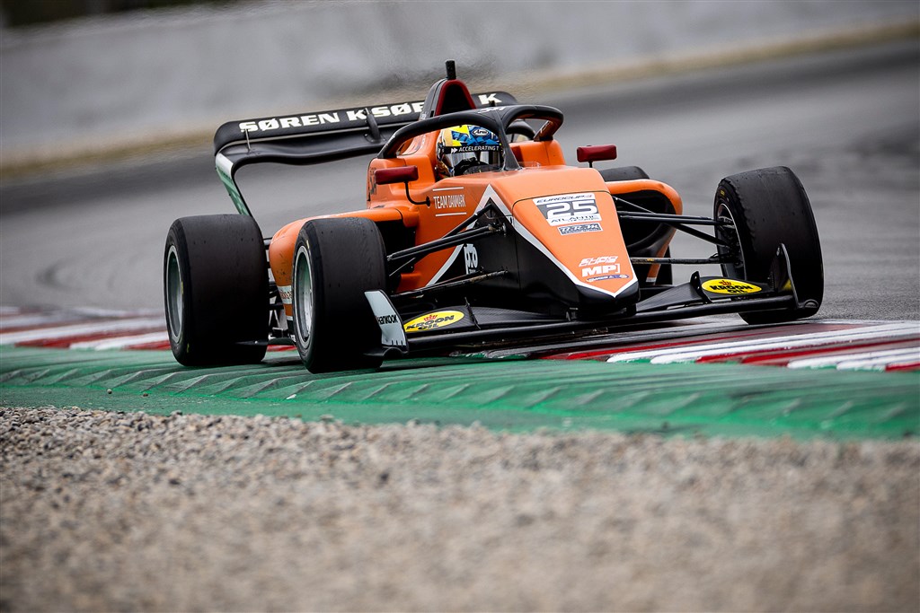Sebastian Øgaard sikrede mesterskabspodie i Eurocup-3-finale
(Foto: Dutch Photo Agency)
